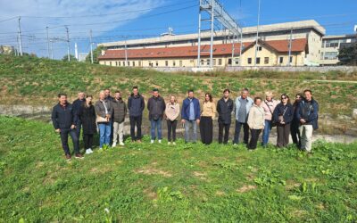 S partnerji projekta D-CLEAN na ogledu modro-zelene infrastrukture